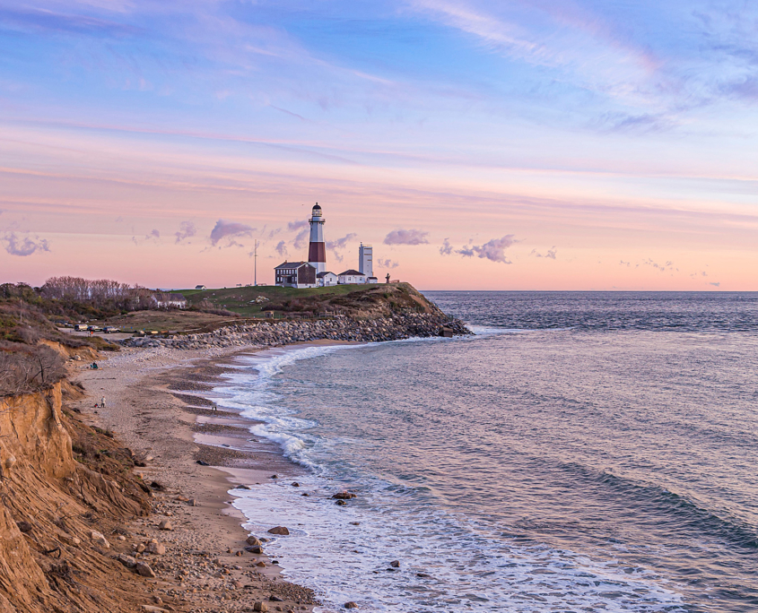 Montauk Point Lighthouse In The Hamptons